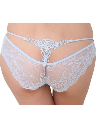 Cage Back Mesh Panty