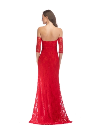 Bella Slit To Perfection Satin Gown