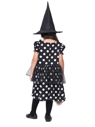Black Dot Witch Costume
