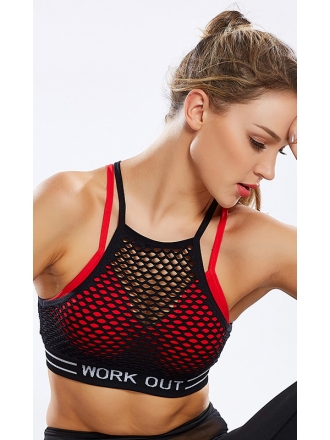 Crochet Jersey Tank Top And Bra