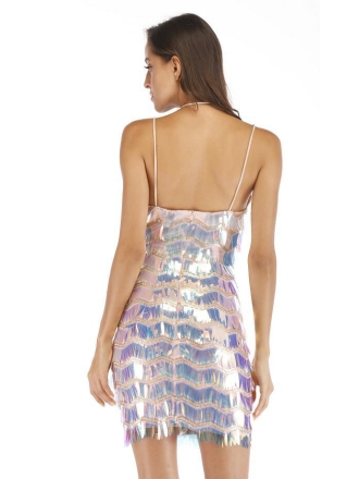 Fantasies Shimmering Mini Dress