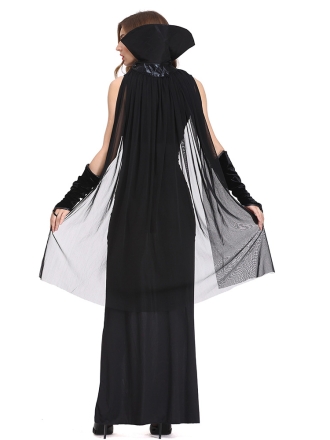 Fun Black Bodysuit Queen Of Darkness Costume