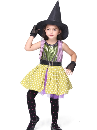 Purple Witch costume