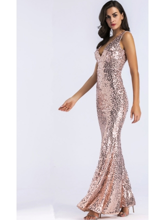 Shimmering Maxi Dress