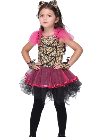 Lovely Leopard Print Costume