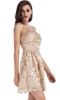 Lace Dressed To Kill Long Dress-S