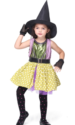 Purple Witch costume
